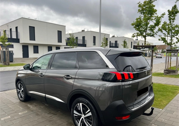 Peugeot 5008 cena 59500 przebieg: 175000, rok produkcji 2018 z Wrocław małe 254